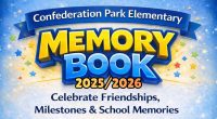 The PAC is putting together a Memory Book filled with this year’s memories. Please pre-purchase your book by Tuesday, May 5 via MunchaLunch.com Any questions, please email the PAC at confedparkpac@gmail.com or confedbook@gmail.com
