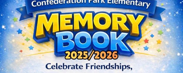 The PAC is putting together a Memory Book filled with this year’s memories. Please pre-purchase your book by Tuesday, May 5 via MunchaLunch.com Any questions, please email the PAC at confedparkpac@gmail.com or confedbook@gmail.com